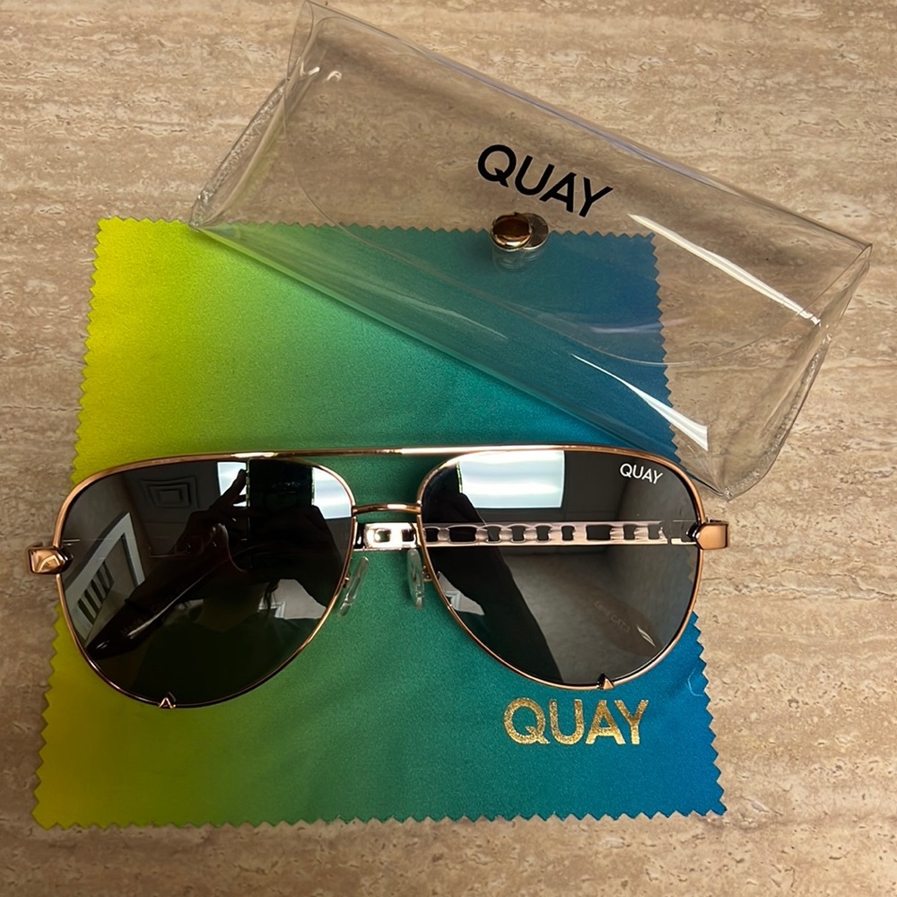 Quay polarized high key aviator